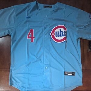 Chicago Cubs Pete Crow-Armstrong Blue Alternative Jersey Adult XL NWT